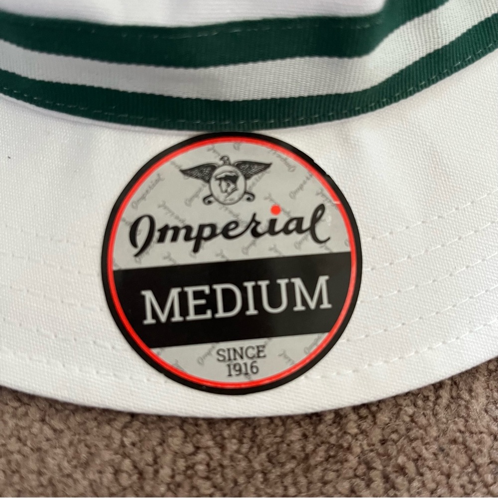 NWT Imperial Cochecho Country Club 100 Year Bucket Hat with Ribbon - Picture 13 of 14